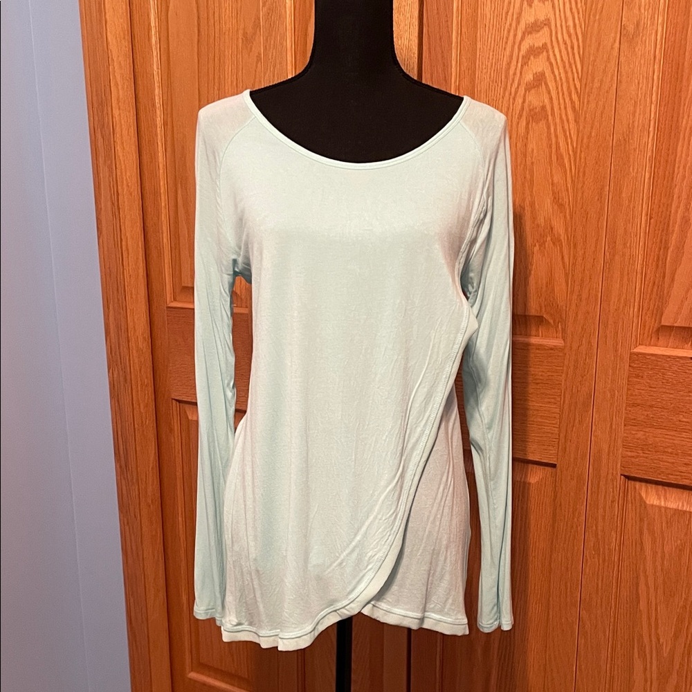 Light Green Women's Yoga Top